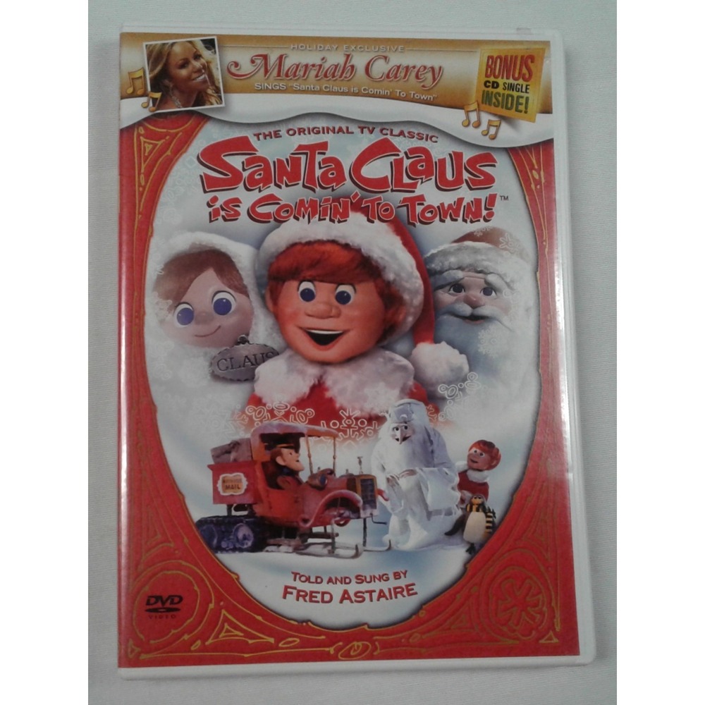 Santa Claus is Comin' to Town (dvd, 2005, Bonus Cd Included)